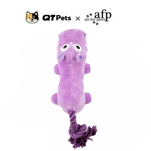 AFP Plush Hippo Rope Dog Toy AFP Plush Hippo Rope Dog Toy