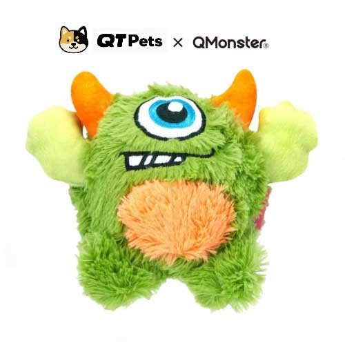 QMonster Plush Q Treasure Squeaker Dog Toy QMonster Plush Q Treasure Squeaker Dog Toy