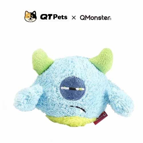 13133C54-6A4F-4884-B0C5-86DCE52ED20D QMonster Plush Baby Q Squeaker Dog Toy