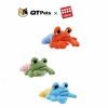 GiGwi Plush Colorful Hermit Crab Squeaker Dog Toy