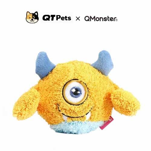 5400A6DA-182D-4B52-BCDF-820689A059B8 QMonster Plush Baby Q Squeaker Dog Toy