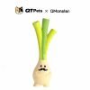 QMonster Scallion Ginger Garlic Family Squeaker Dog Toys