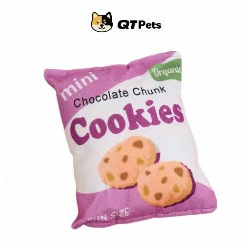 AA36A693-9D3A-428E-A9FA-FF6C2AD77408 QT Pets Plush Snacks Crinkle Squeaker Dog Toy