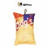 QT Pets Chips Crinkle Squeaker Dog Toy