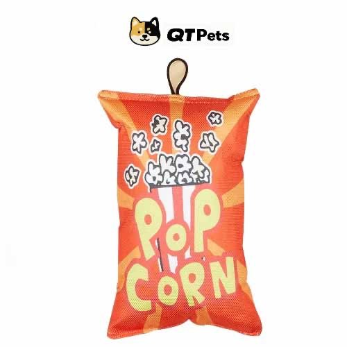 QT Pets Chips Crinkle Squeaker Dog Toy