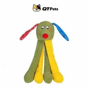 DAFCEBCA-711C-4F54-B657-866FE82516D5 QT Pets Long-Legged Dog Crinkle Squeaker Dog Toy