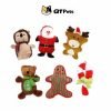 E3A99664-6C6E-46F4-9B27-E0402C4C9982 QT Pets Plush Christmas Series Squeaker Dog Toy