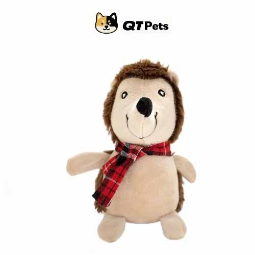 F40C5812-DCBC-422F-9C5C-19658AF90944 QT Pets Plush Christmas Series Squeaker Dog Toy
