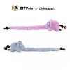 QMonster Long-Nosed Elephant Puzzle Dog Toy QMonster Plush Long-Nosed Elephant Puzzle rope Dog Toy