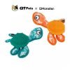 QMonster Rubber Turtle Puzzle Dog Toy