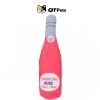 QT Pets Plush Sparkling Wine Squeaker Dog Toy QT Pets Plush Classic Wine Bottle Squeaker Dog Toy