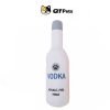 QT Pets Plush Vodka Squeaker Dog Toy QT Pets Plush Classic Wine Bottle Squeaker Dog Toy