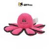 QT Pets Red Octopus Squeaker Dog Toy QT Pets Colorful Octopus Squeaker Dog Toy